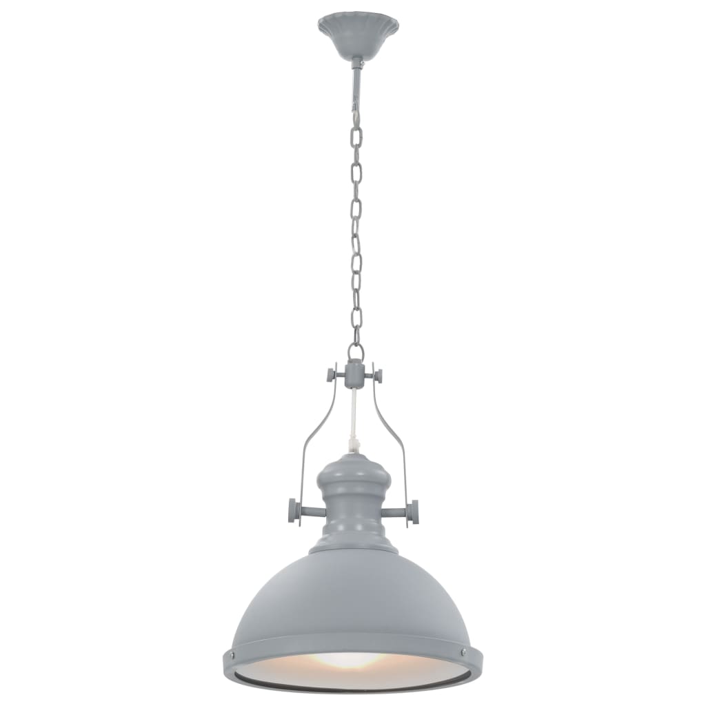 Lampe de plafond Vidaxl autour de E27 Gray