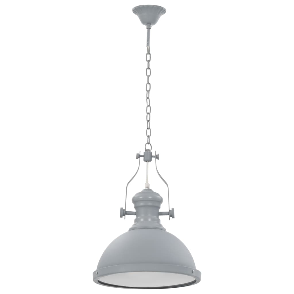 Lampe de plafond Vidaxl autour de E27 Gray