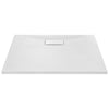 Bac de douche vidaxl 80x80 cm smc blanc