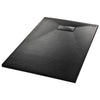 Bac de douche vidaxl 100x80 cm smc noir