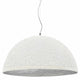 Vidaxl Hanging Lampe E27 Ø50 cm blanc et argent