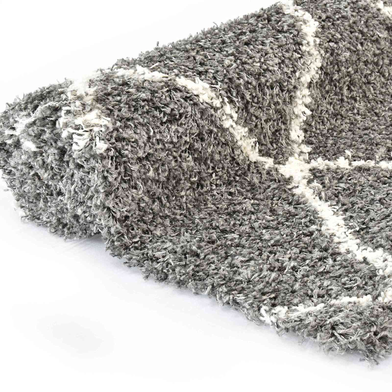 Vidaxx tapis à lattes gris 230 x 160 cm polypropylène