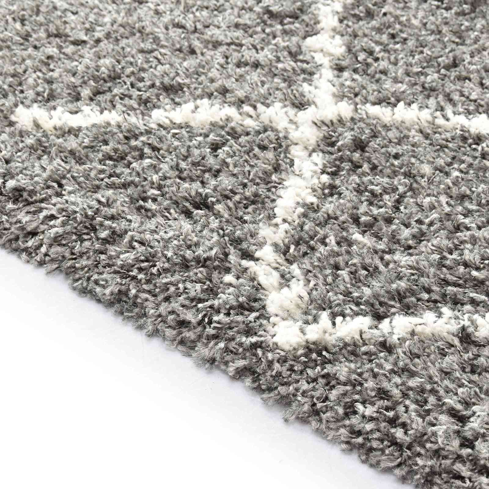 Vidaxx tapis à lattes gris 230 x 160 cm polypropylène