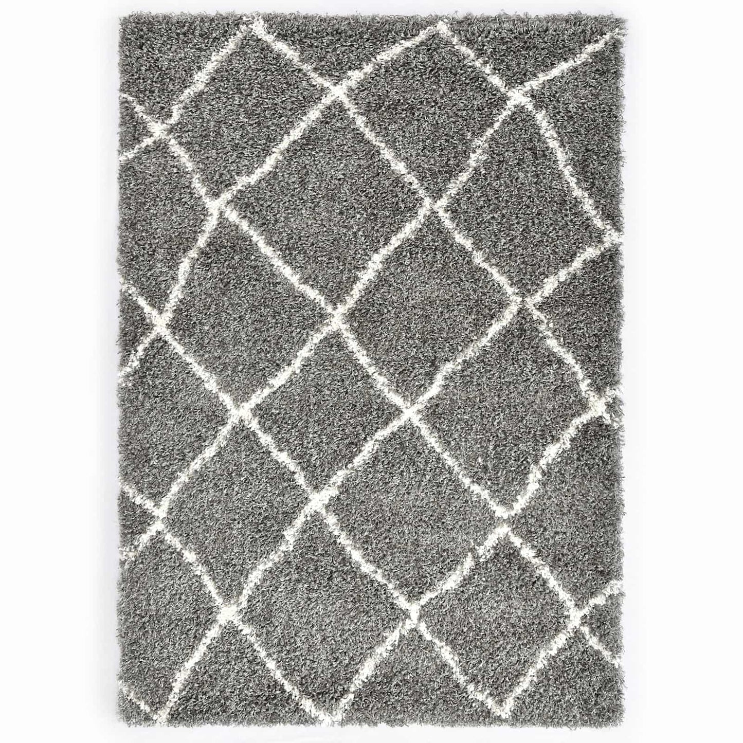 Vidaxx tapis à lattes gris 230 x 160 cm polypropylène