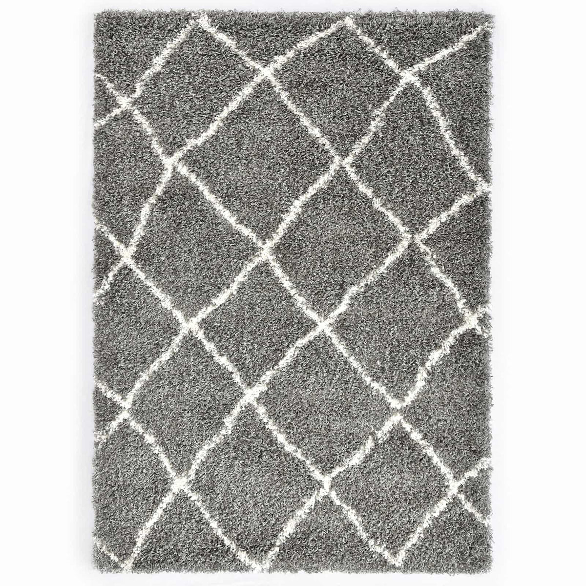 Vidaxx tapis à lattes gris 230 x 160 cm polypropylène