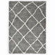 Vidaxx tapis à lattes gris 230 x 160 cm polypropylène