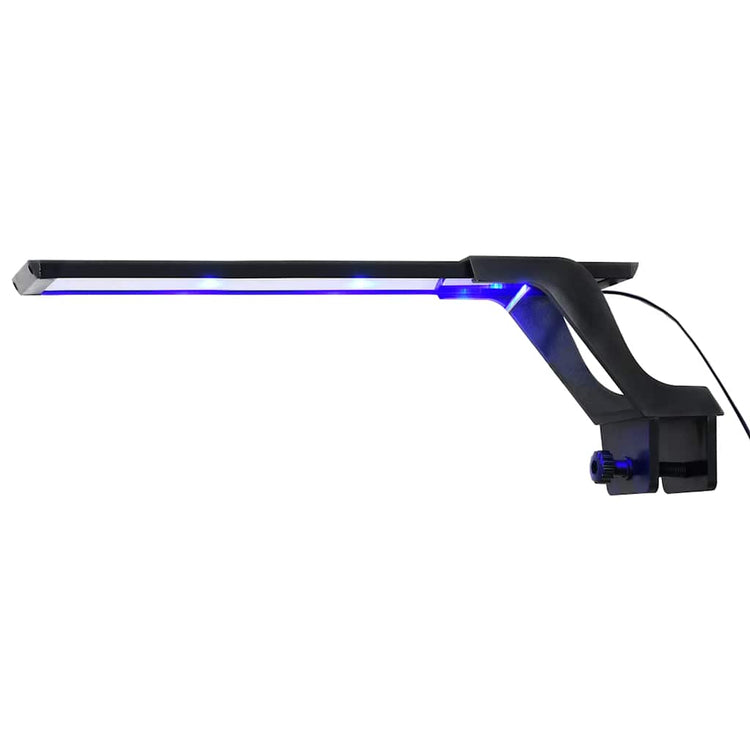 Lampe d'aquarium Vidaxl avec une limite de pince 35 à 55 cm bleu et blanc