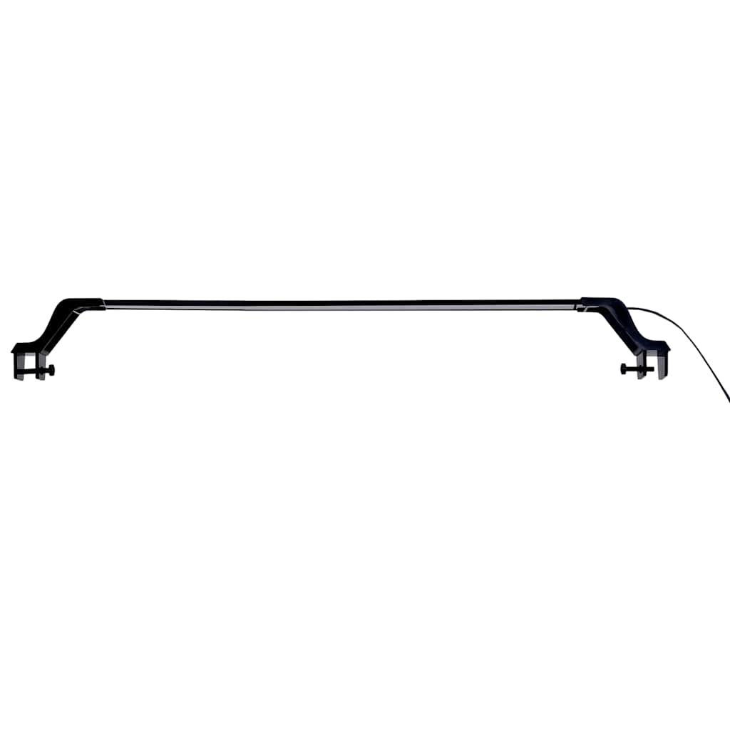 Lampe d'aquarium Vidaxl avec des pinces LED 75-90 cm bleu et blanc