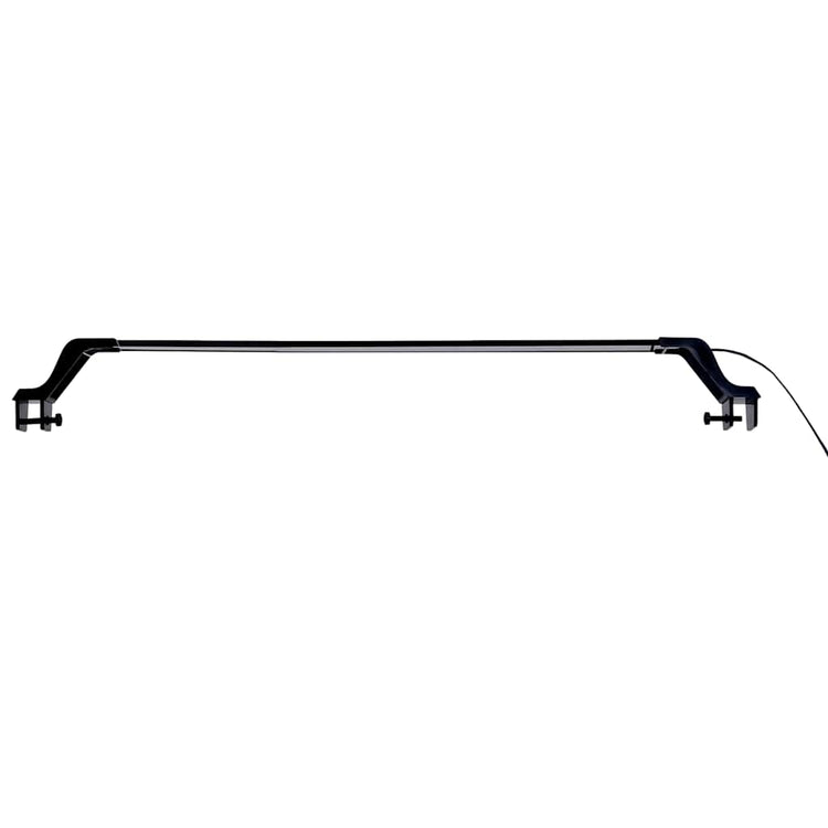 Lampe d'aquarium Vidaxl avec des pinces LED 75-90 cm bleu et blanc