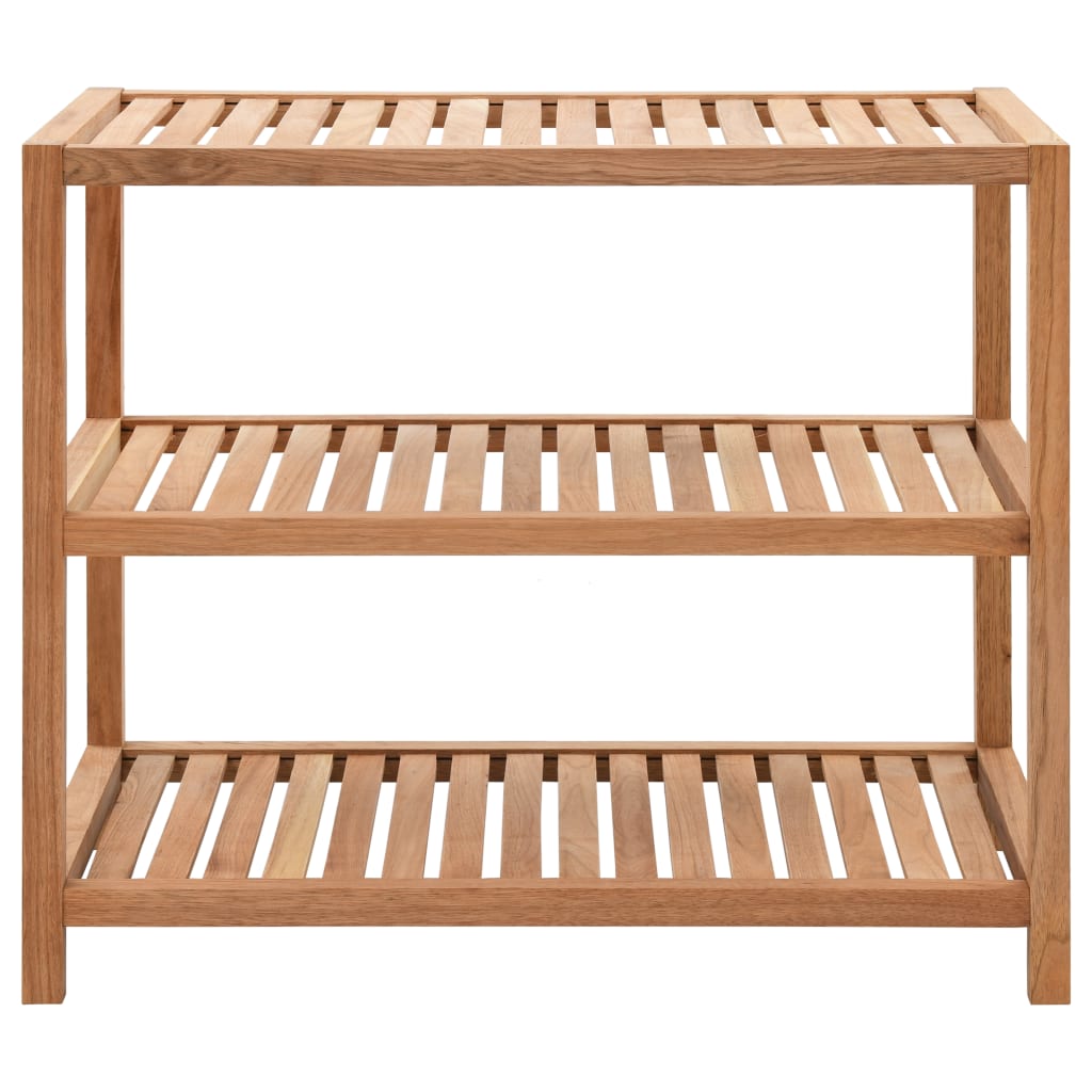 Rack de salle de bain Vidaxl 65x40x55 cm en bois massif massif