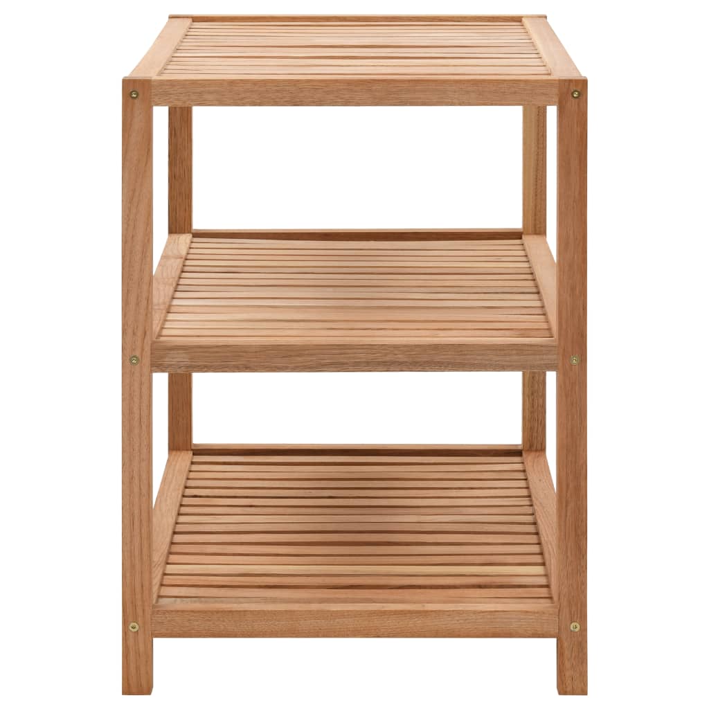 Rack de salle de bain Vidaxl 65x40x55 cm en bois massif massif