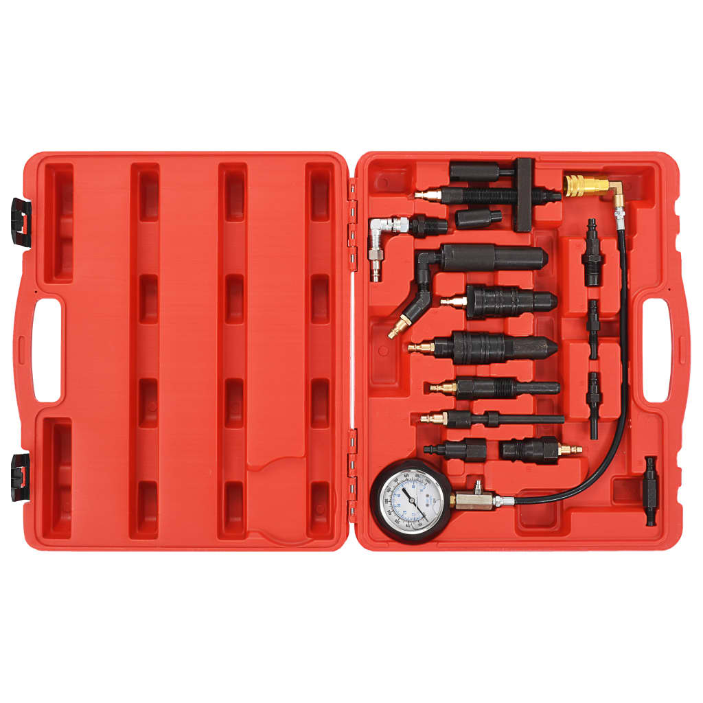 Testeur de compression Vidaxl Ensemble pour les moteurs diesel
