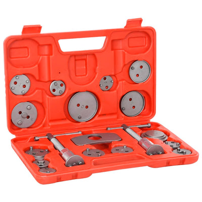 Ensemble d'outils de retour de piston de frein à 18 pièces Vidaxl