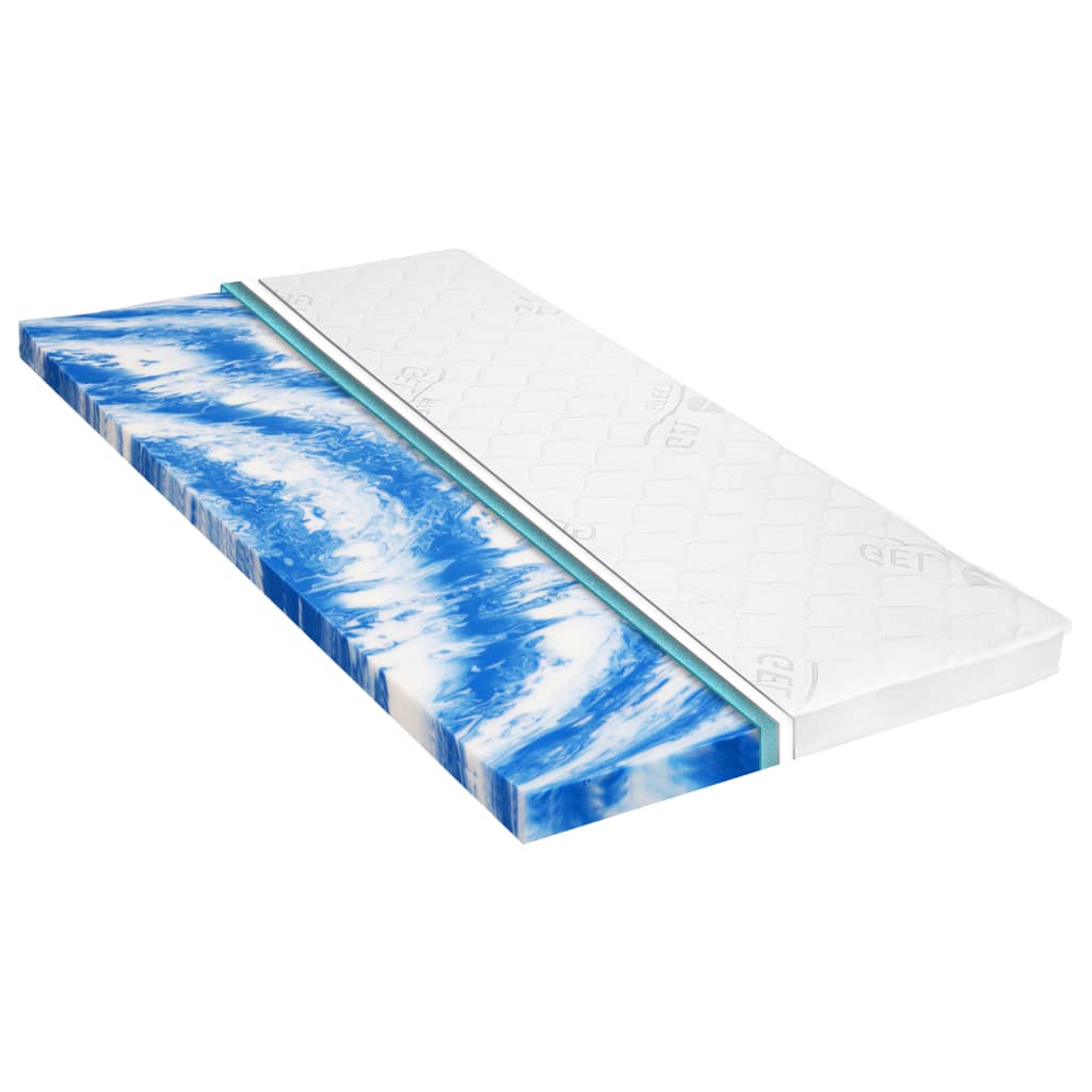 Vidaxl Top Matelas 7 cm Gel mousse 140x200 cm