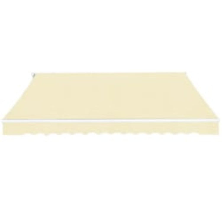Vidaxl Luifel étend manuellement la crème 600 cm