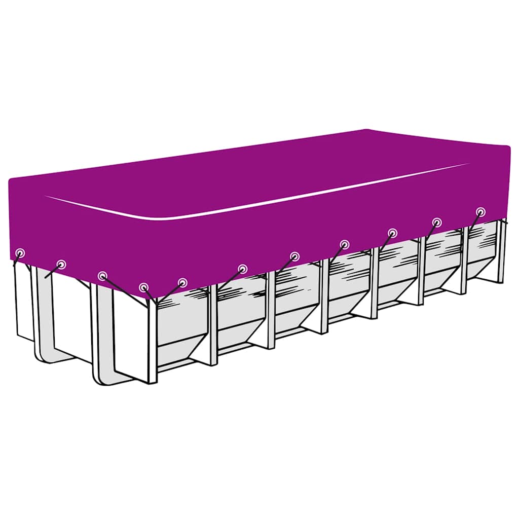 Vidaxl Contathernet 3x7 M HDPE noir