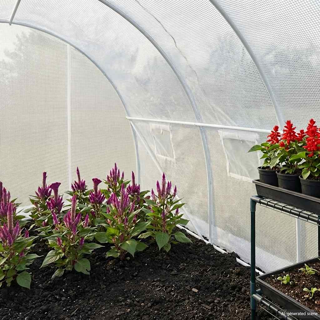 Vidaxl Greenhouse 13,5 m² 450x300x200 cm