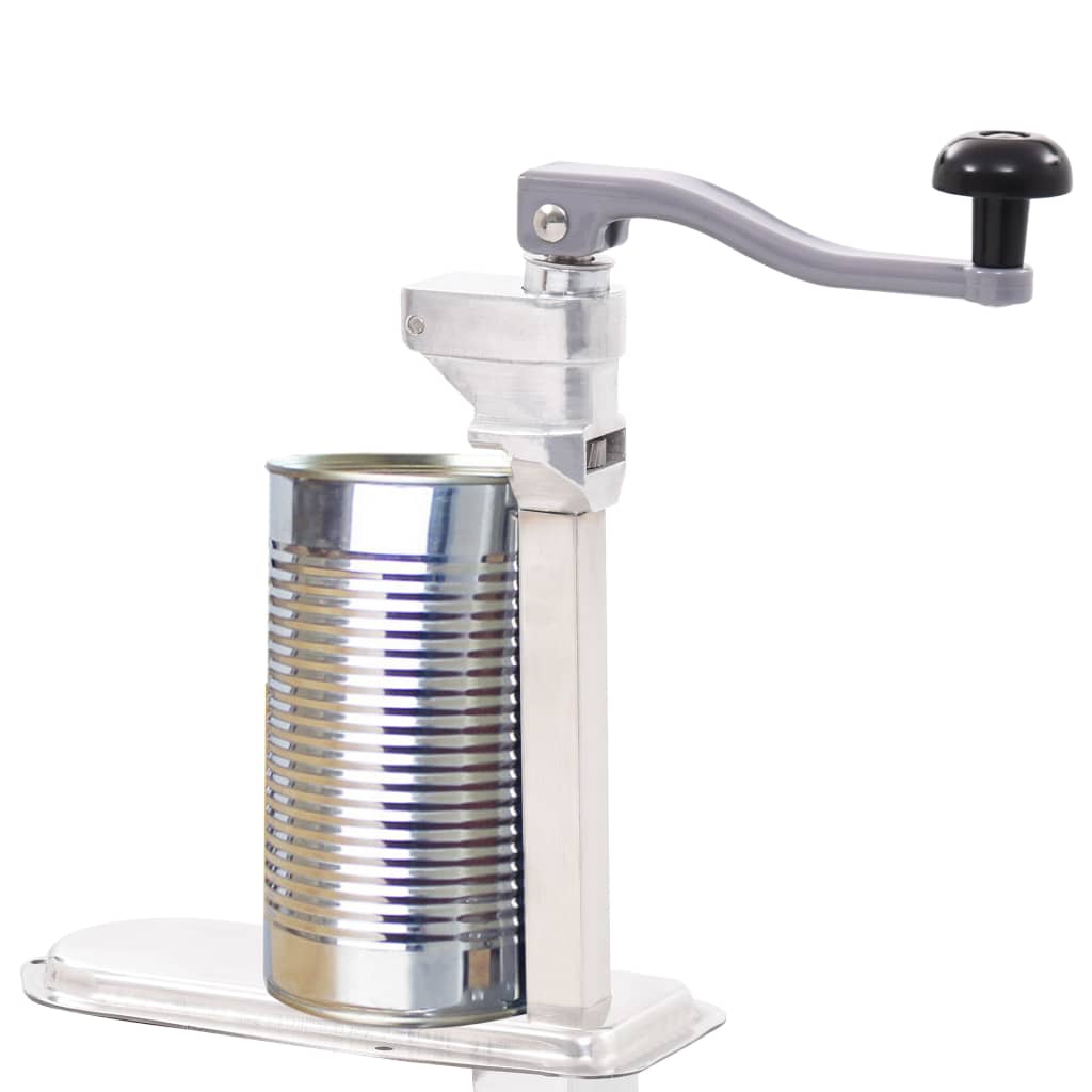 Vidaxl Blik Opender 70 cm Aluminium et argent en acier inoxydable colorés
