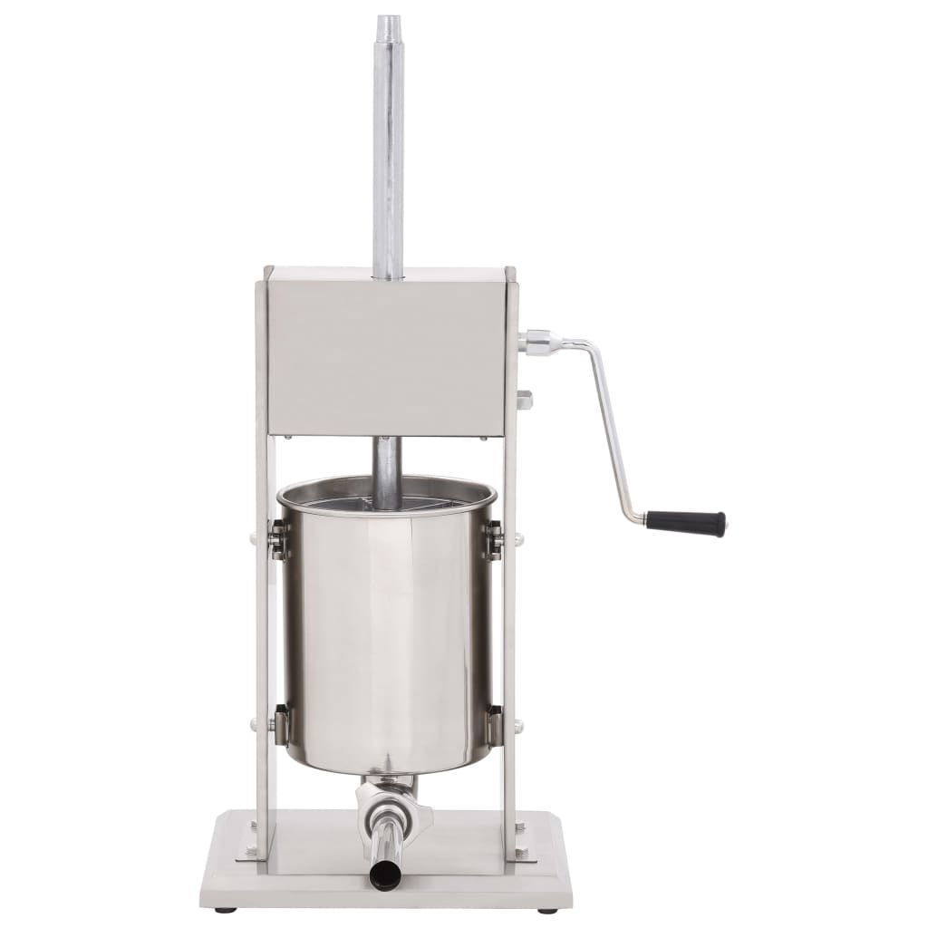Manuel de remplissage de saucisse vidaxl 10 L
