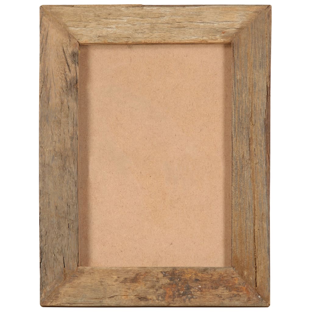 Vidaxl Photo Frames 2 PCS 30x40 cm Bois et verre recyclé solides