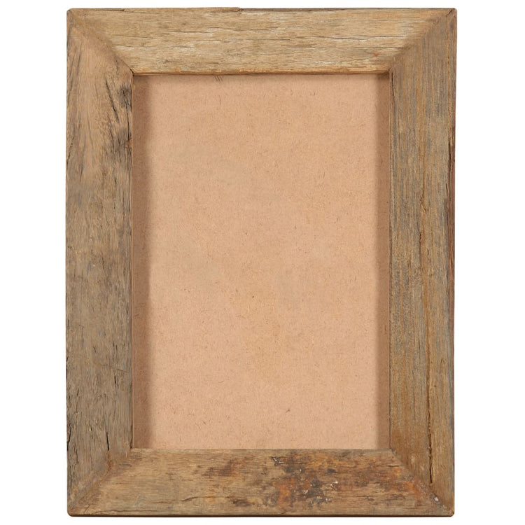 Vidaxl Photo Frames 2 PCS 30x40 cm Bois et verre recyclé solides