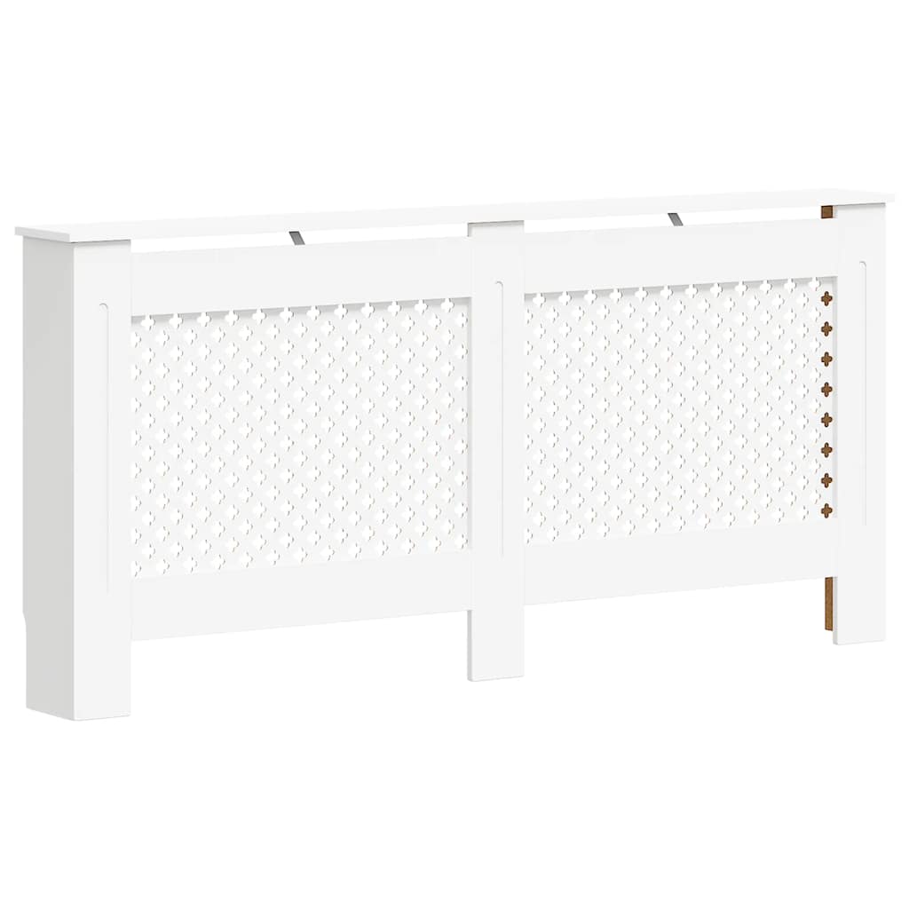 Construction de radiatorom vidaxl 172x19x81,5 cm mdf blanc