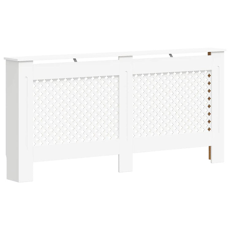Construction de radiatorom vidaxl 172x19x81,5 cm mdf blanc