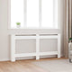 Construction de radiatorom vidaxl 172x19x81,5 cm mdf blanc