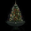 Vidaxl Christmas Snowing avec parapluie de 140 cm vert