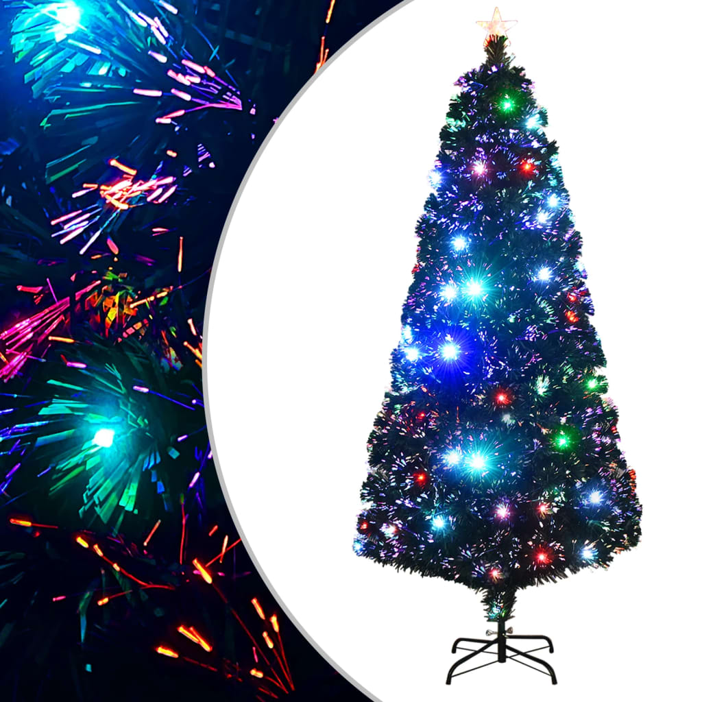 Vidaxl Christmas Tree avec LED et standard 180 cm Fiber Optic