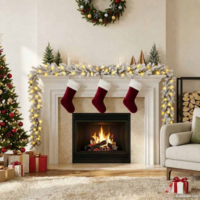 Vidaxl Garland de Noël avec des lumières LED 5 m blanc