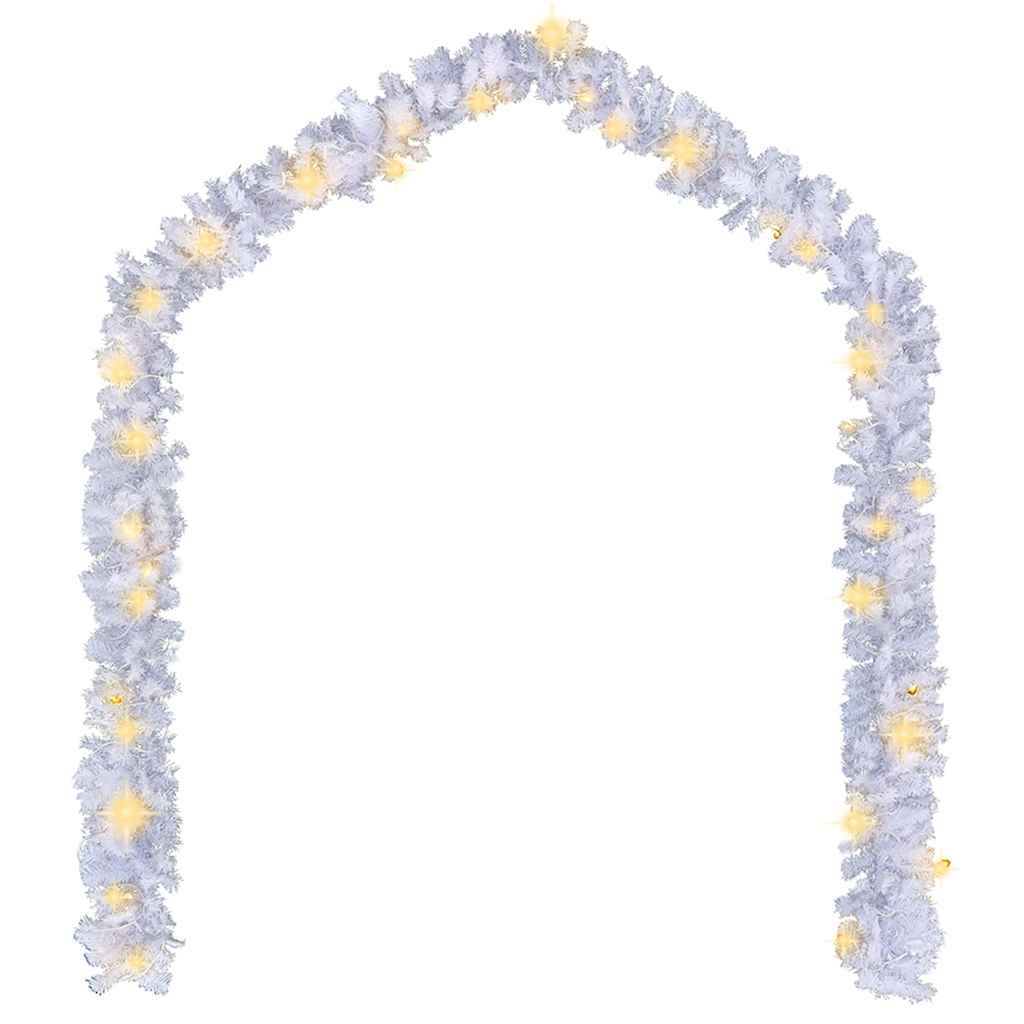 Vidaxl Garland de Noël avec des lumières LED 20 m blanc