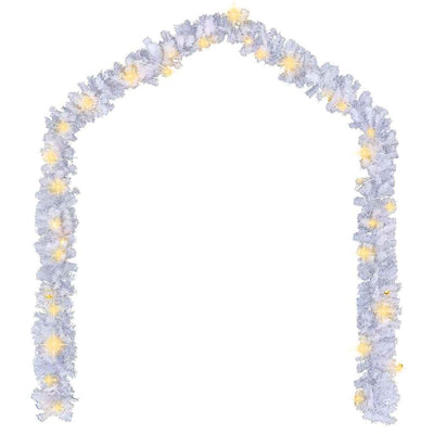 Vidaxl Garland de Noël avec des lumières LED 20 m blanc