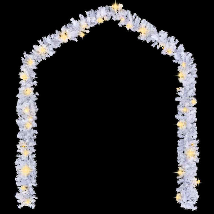 Vidaxl Garland de Noël avec des lumières LED 20 m blanc