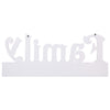 Vidaxl Wall Coat Rack Family 74x29,5 cm