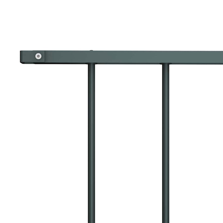 Panneau Vidaxl HEK 1,7x0,75 m en poudre-anthracite en acier