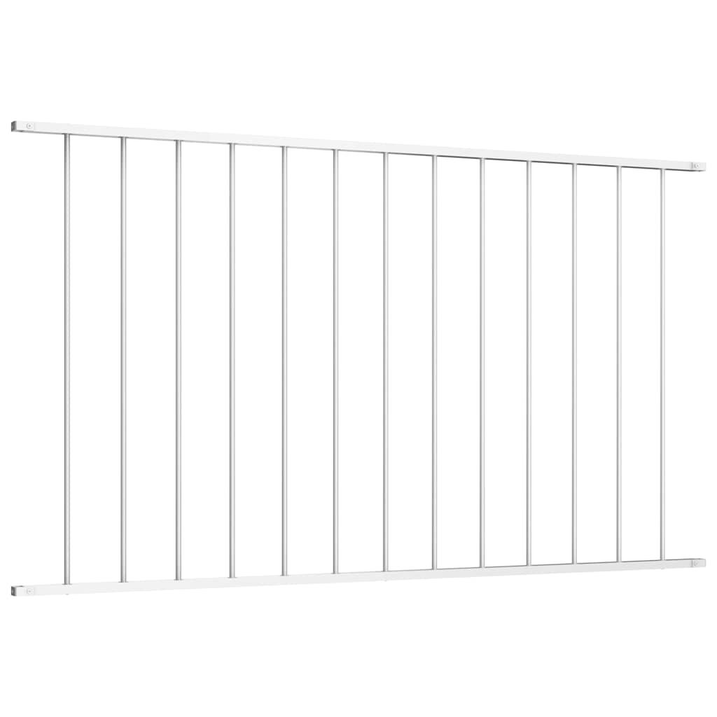Panneau Vidaxl Hek 1,7x0,75 m en poudre en acier recouvert de poudre