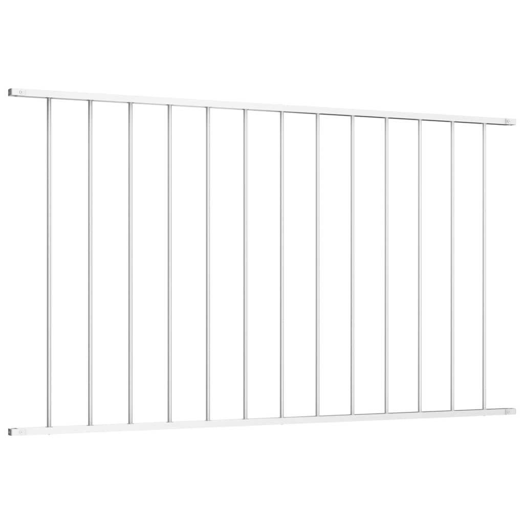 Panneau vidaxl hek 1,7x1 m en poudre en acier en acier