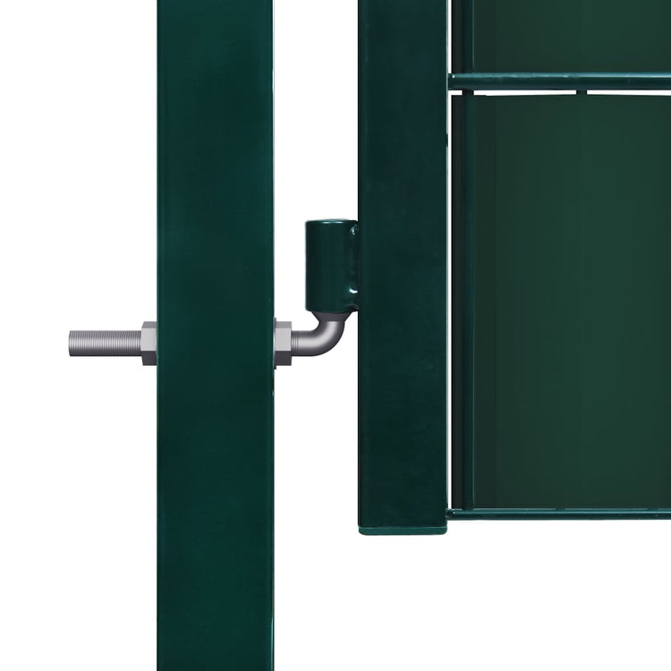 Vidaxl Port 100x81 cm PVC et Green en acier