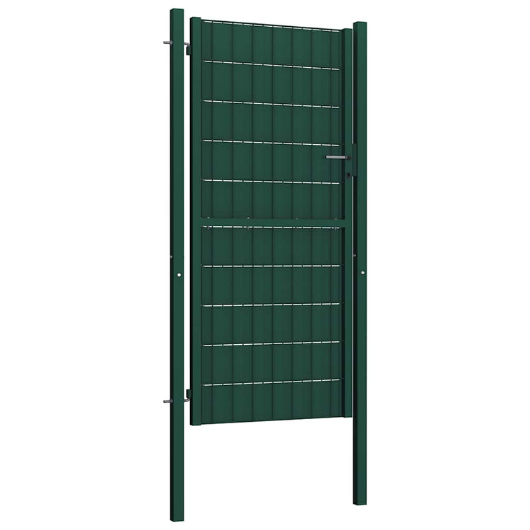 Vidaxl Port 100x164 cm PVC et Green en acier