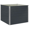Vidaxl Planter insensible 100x100x77cm anthracite en acier galvanisé