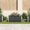Vidaxl planter insenté 100x40x45 cm anthracite en acier galvanisé