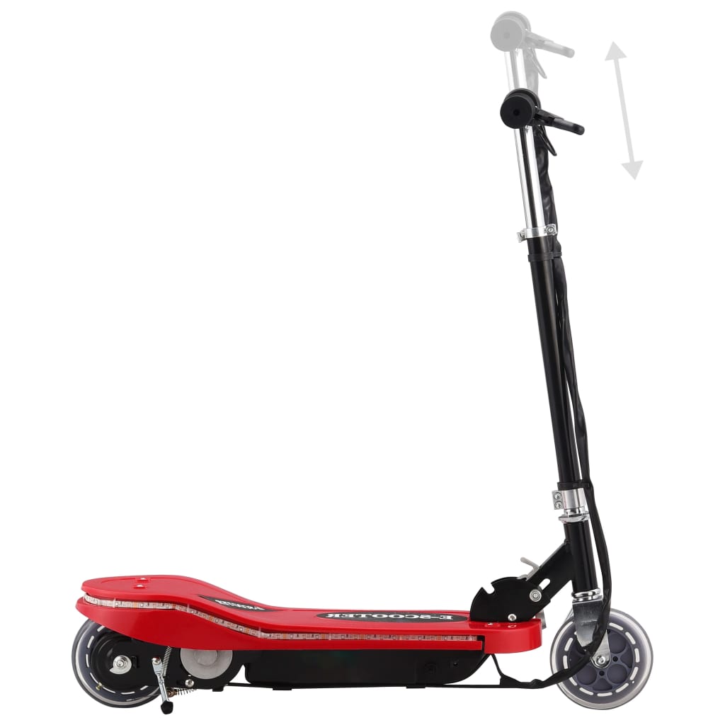 Vidaxl Step électrique avec LED 120 W rouge