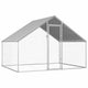 Vidaxl Chicken Coop 2.75x2x1,92 m Galvanisé Acier