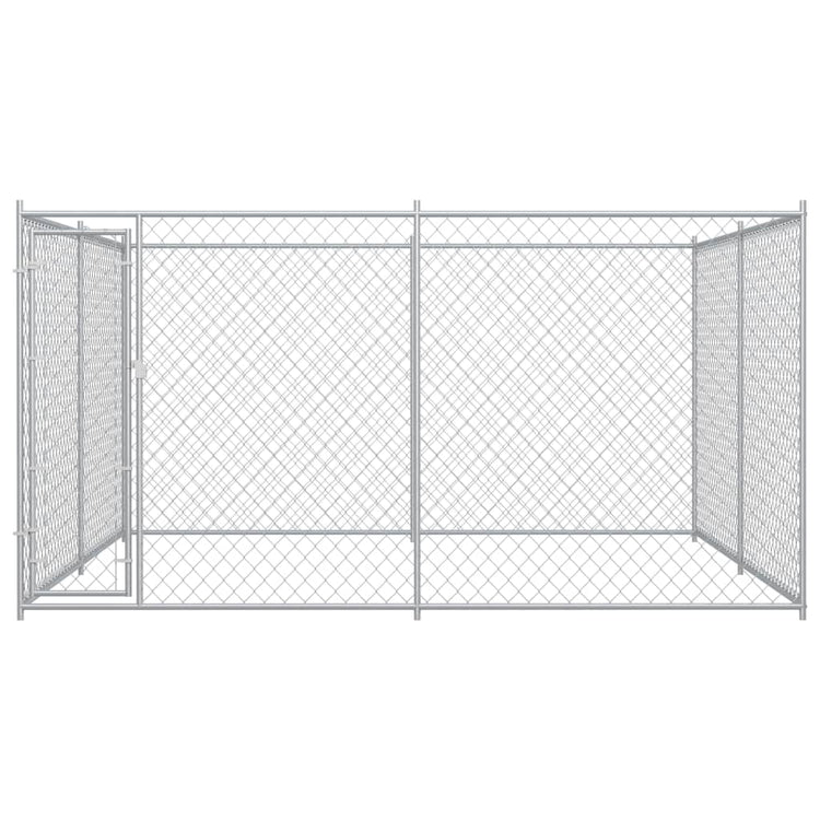Vidaxl CHIn de chien pour l'extérieur 383x383x185 cm