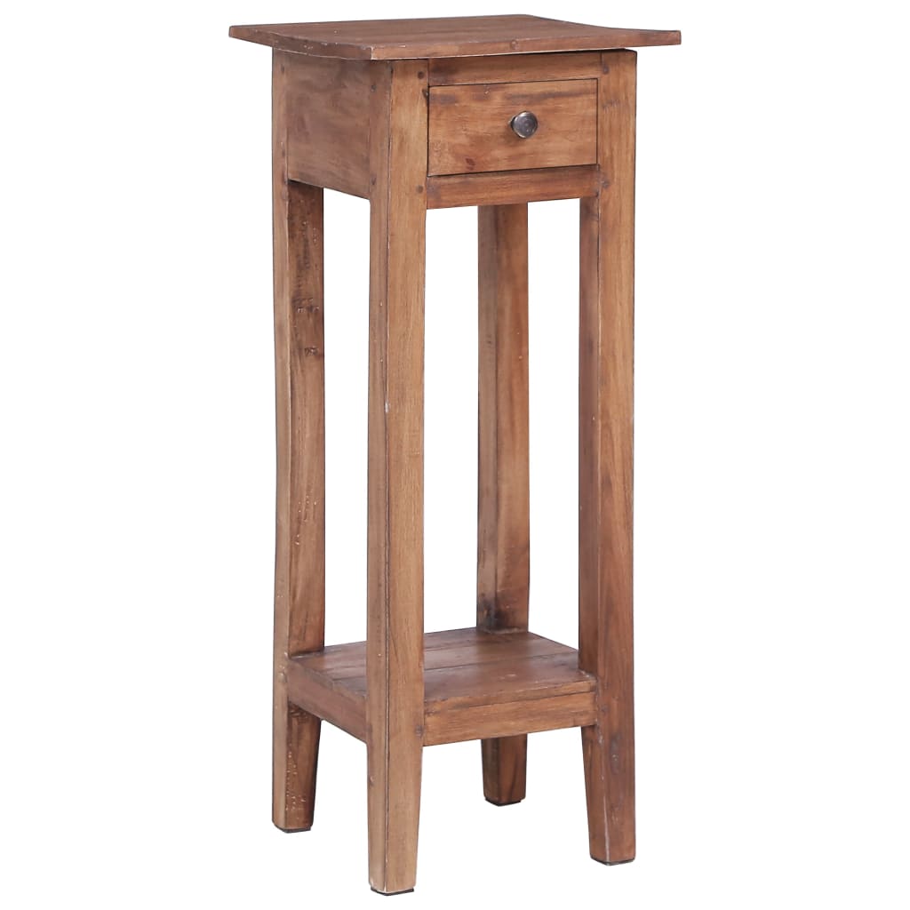 Norme de l'usine Vidaxl 30x30x75 cm Bois en acajou solide