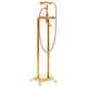 Vidaxl baignoire grue détachée 99,5 cm en acier inoxydable or de couleur
