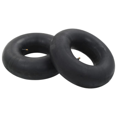 Pneus de brouette Vidaxl 2 PCS 15x6.00-6 Rubber