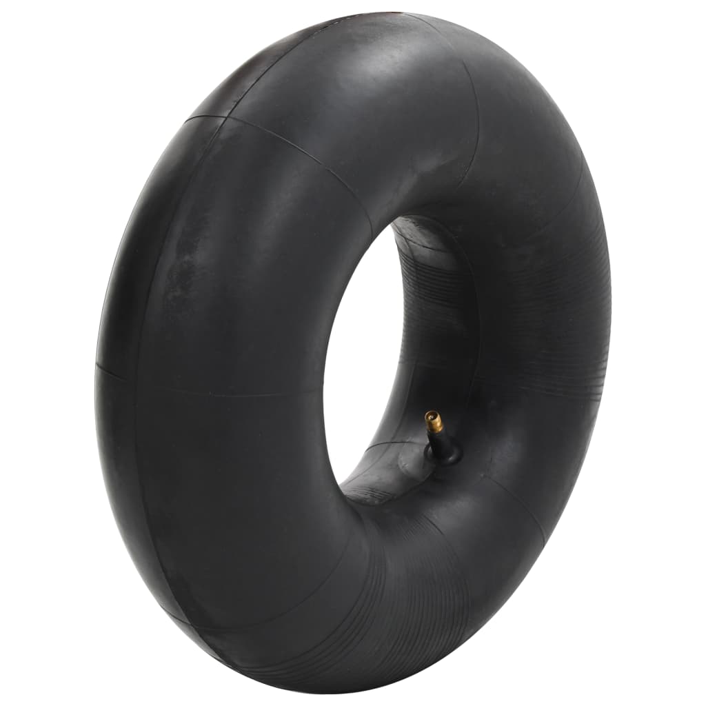 Pneus de brouette Vidaxl 2 PCS 15x6.00-6 Rubber