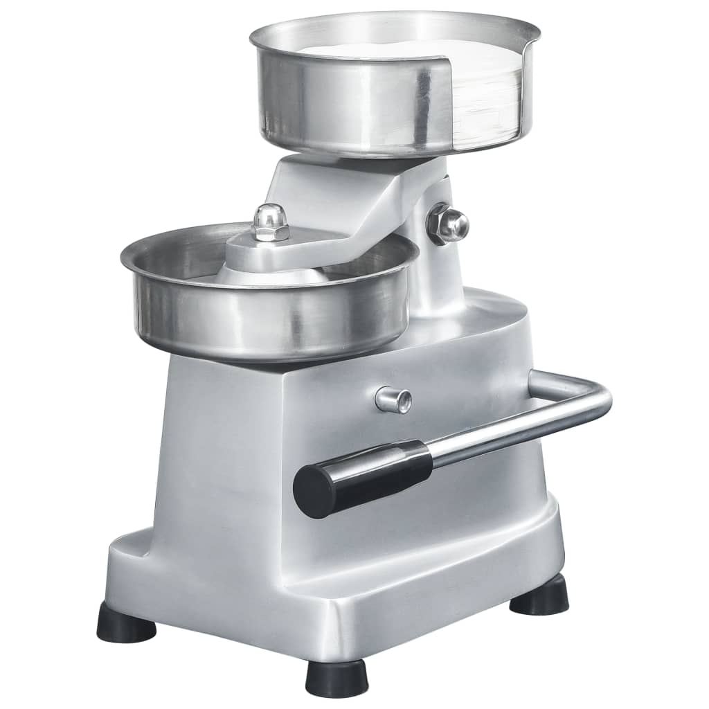 Vidaxl Hamburger Press Machine avec 500 partitions de 13 cm en aluminium